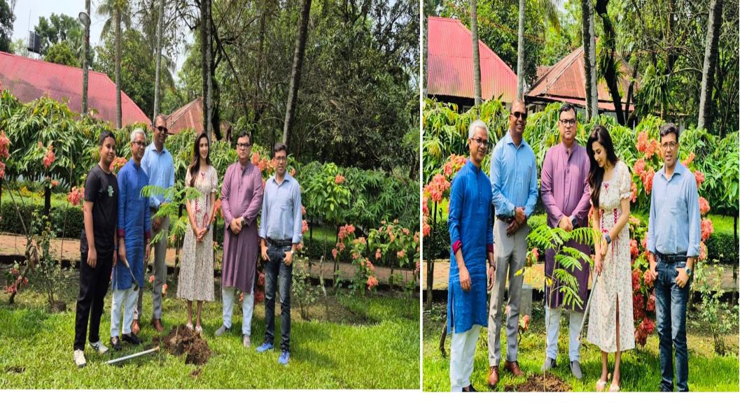 ছুটি রিসোর্টের বৃক্ষরোপণ কর্মসূচি ২০২৬, বৃক্ষ রোপন করলেন বিদ‍্যা সিনহা মিম
