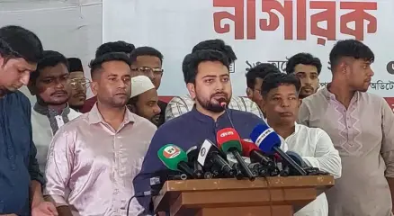 চাঁদাবাজ আর স্বৈরাচার একাকার হয়ে গেছে: নাহিদ ইসলাম