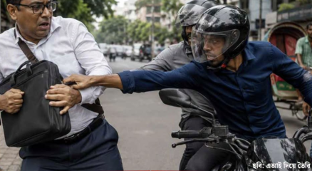 এবার রাজধানীর ধানমন্ডিতে দিনদুপুরে ৩৯ লাখ টাকা ছিনতাই