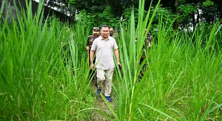 সেনাবাহিনীর গ্রীষ্মকালীন মহড়া আকস্মিক পরিদর্শন প্রধানমন্ত্রীর